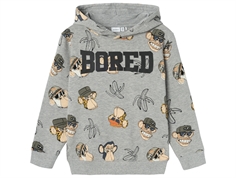 Name It grey melange Bored of Directors hoodie sweatshirt